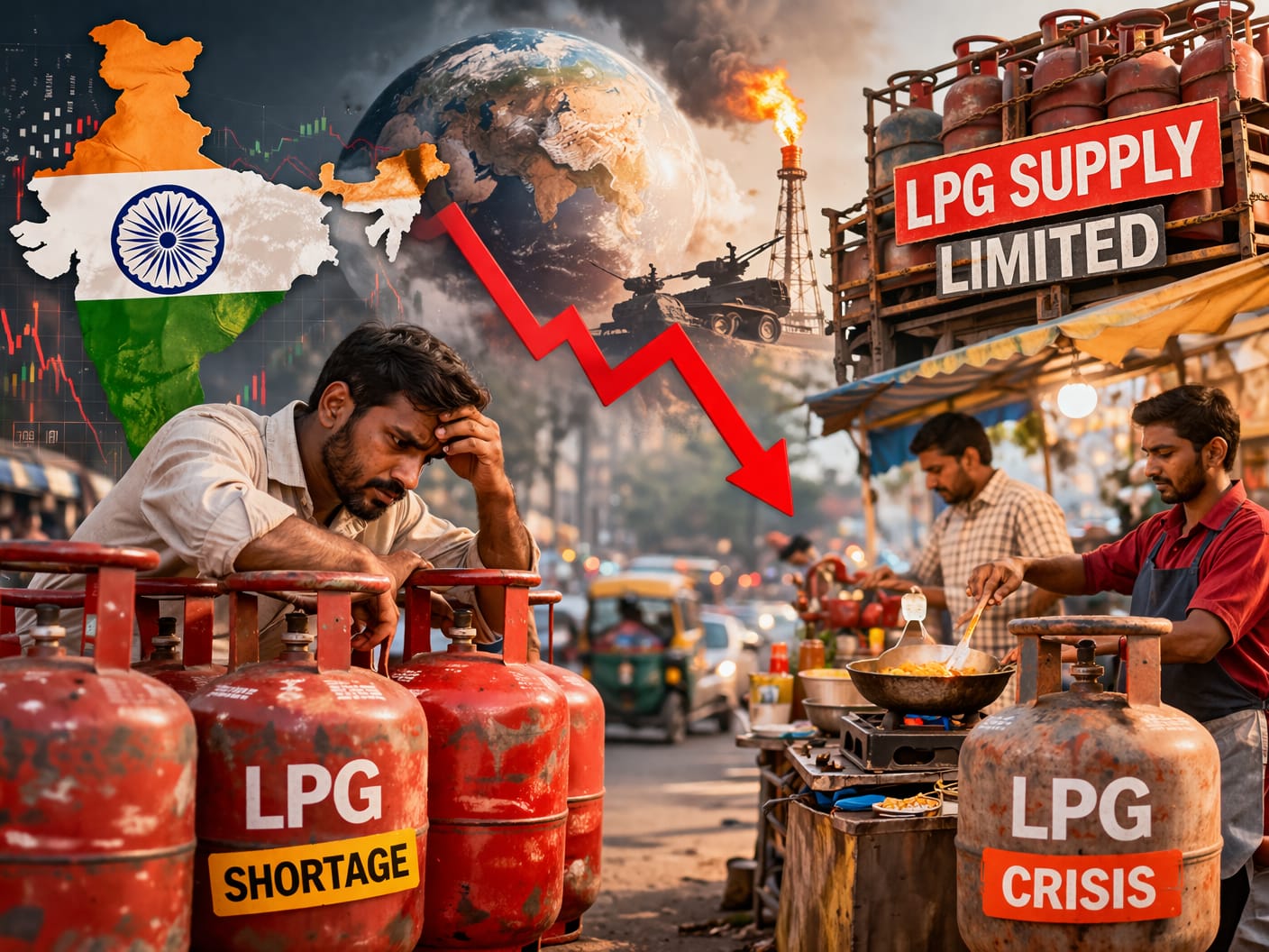 LPG shortage in India