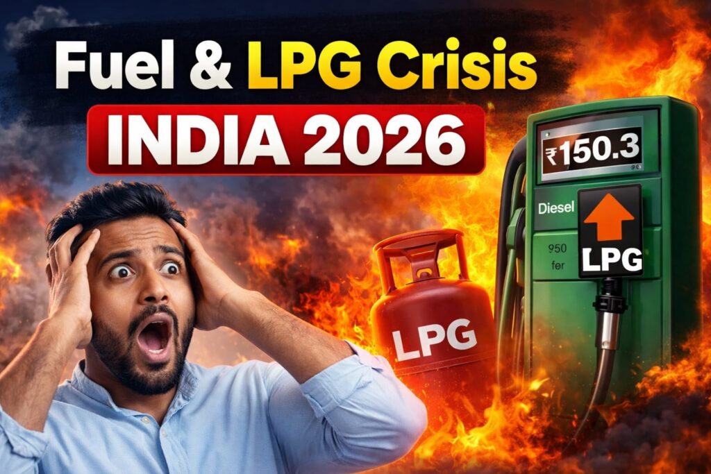 fuel and lpg crisis india 2026