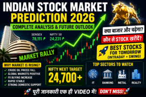 Indian Stock Market Prediction 2026: Analysis, Trends & Best Stocks