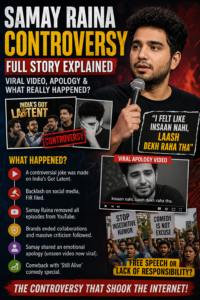 Samay Raina Controversy Explained: Full Story & Viral Video Truth